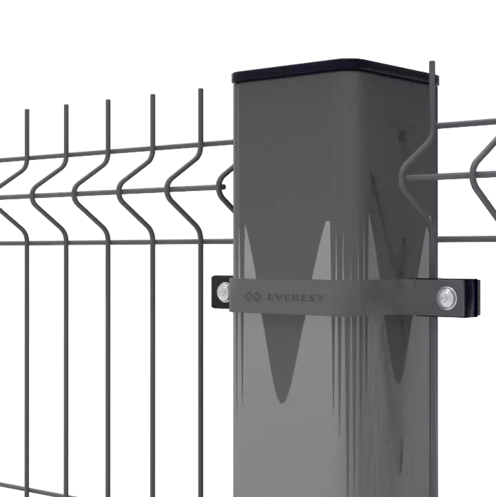 Столб для 3D ограждений «Prom» 80х80